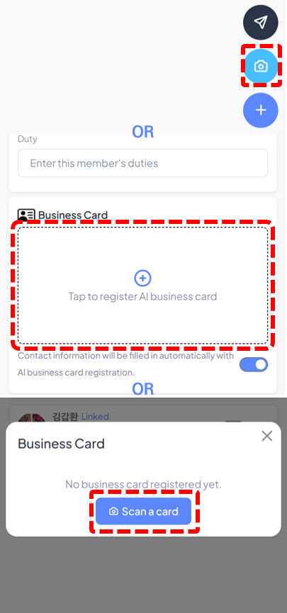 Start adding a card