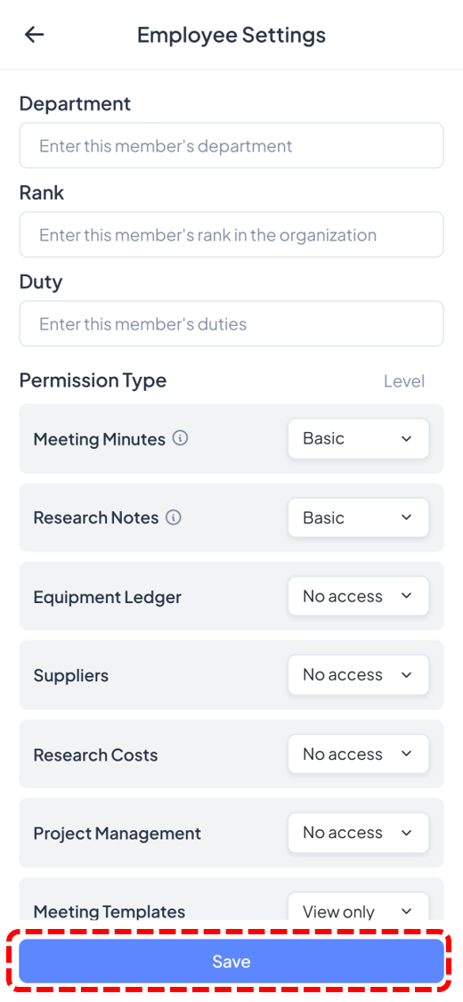 Assign permissions